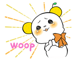 A boy love summer orange.(neo) sticker #7420167