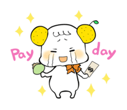 A boy love summer orange.(neo) sticker #7420174