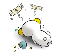 A boy love summer orange.(neo) sticker #7420175