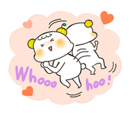 A boy love summer orange.(neo) sticker #7420179