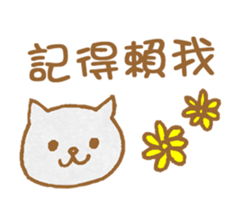 Cute Cat Dialogue sticker #7420237