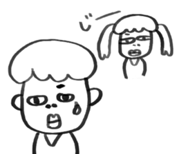 HOKKORI couple sticker #7420298