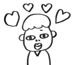 HOKKORI couple sticker #7420309