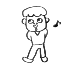 HOKKORI couple sticker #7420319