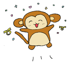 Monkey SARUNOSUKE sticker #7420484