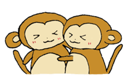 Monkey SARUNOSUKE sticker #7420485