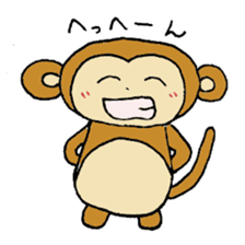 Monkey SARUNOSUKE sticker #7420489