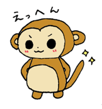 Monkey SARUNOSUKE sticker #7420493
