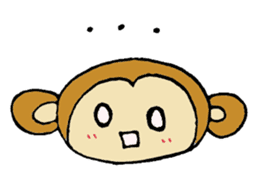 Monkey SARUNOSUKE sticker #7420497