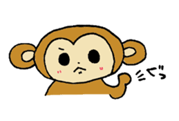 Monkey SARUNOSUKE sticker #7420503