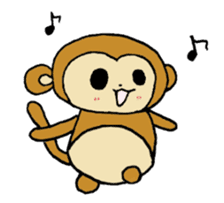 Monkey SARUNOSUKE sticker #7420505