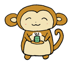 Monkey SARUNOSUKE sticker #7420507