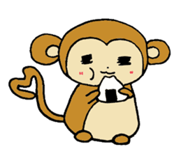 Monkey SARUNOSUKE sticker #7420515
