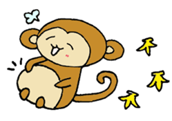Monkey SARUNOSUKE sticker #7420516