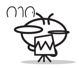 Insect three legs sticker #7420841