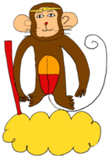 zodiac monkey2 sticker #7420888