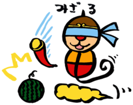 zodiac monkey2 sticker #7420896