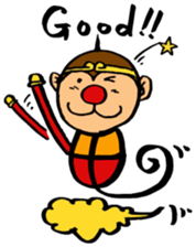 zodiac monkey2 sticker #7420904