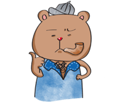Agender Bear sticker #7420965