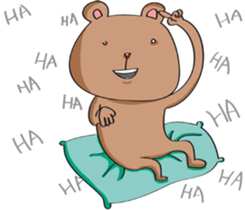 Agender Bear sticker #7420969