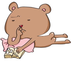 Agender Bear sticker #7420972