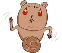 Agender Bear sticker #7420975