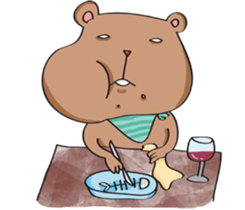 Agender Bear sticker #7420976