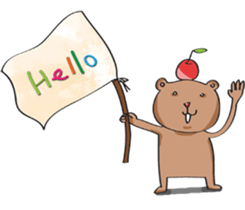 Agender Bear sticker #7420980