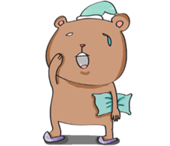 Agender Bear sticker #7420983