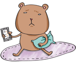 Agender Bear sticker #7420987