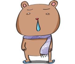 Agender Bear sticker #7420988