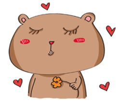 Agender Bear sticker #7420991