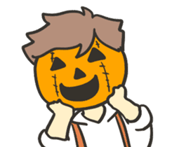 Kawaii Halloween Sticker,Osca sticker #7421884