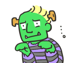 Kawaii Halloween Sticker,Osca sticker #7421890