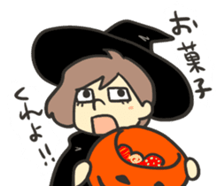 Kawaii Halloween Sticker,Osca sticker #7421891
