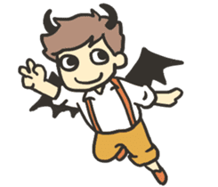 Kawaii Halloween Sticker,Osca sticker #7421892