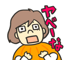 Kawaii Halloween Sticker,Osca sticker #7421920