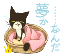 Kinked-tail cat sticker #7422707