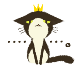 Kinked-tail cat sticker #7422713