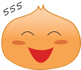 onion head sticker sticker #7422806