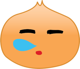 onion head sticker sticker #7422812