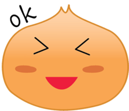 onion head sticker sticker #7422823