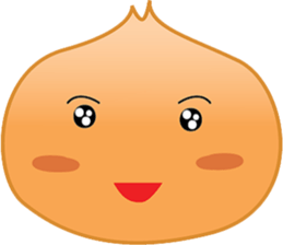 onion head sticker sticker #7422825