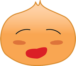 onion head sticker sticker #7422826