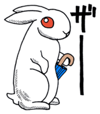 Rabbit and Nurse sticker #7423133