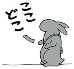 Rabbit and Nurse sticker #7423138