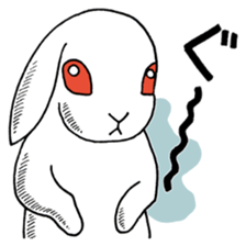 Rabbit and Nurse sticker #7423142