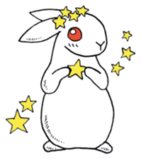 Rabbit and Nurse sticker #7423145
