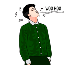 Men's Thailand office sticker #7423303