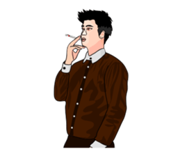 Men's Thailand office sticker #7423307